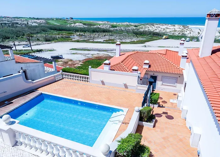 Apartamento T3 Del Rey, Piscina E Vista Mar, óbidos, A7